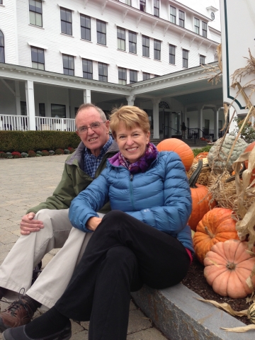 Bruce Rose and his wife, Ellen who live in New Hampshire
