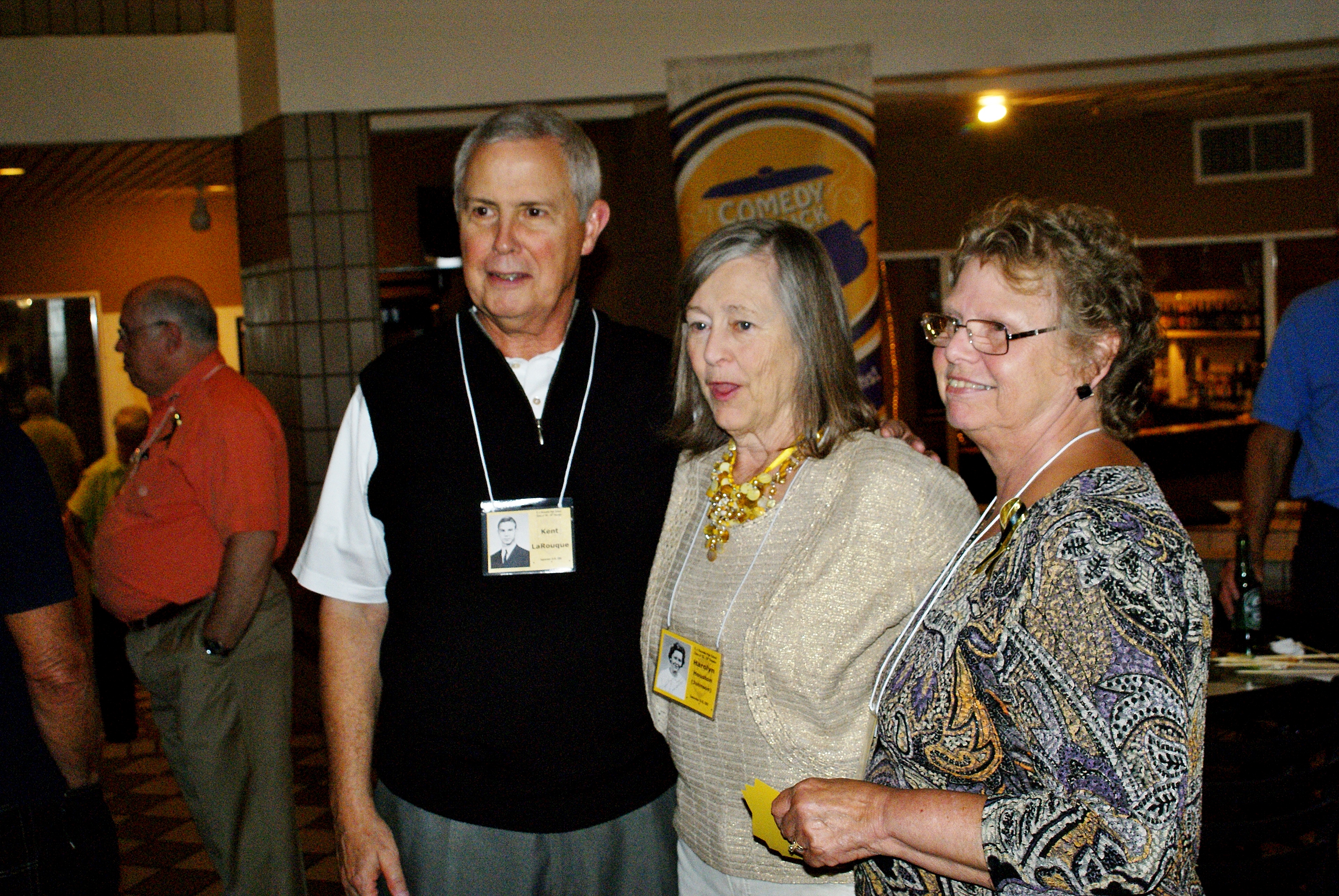 Kent Laroque, Harolyn Houston Johnson & Lynn Moser Williamson