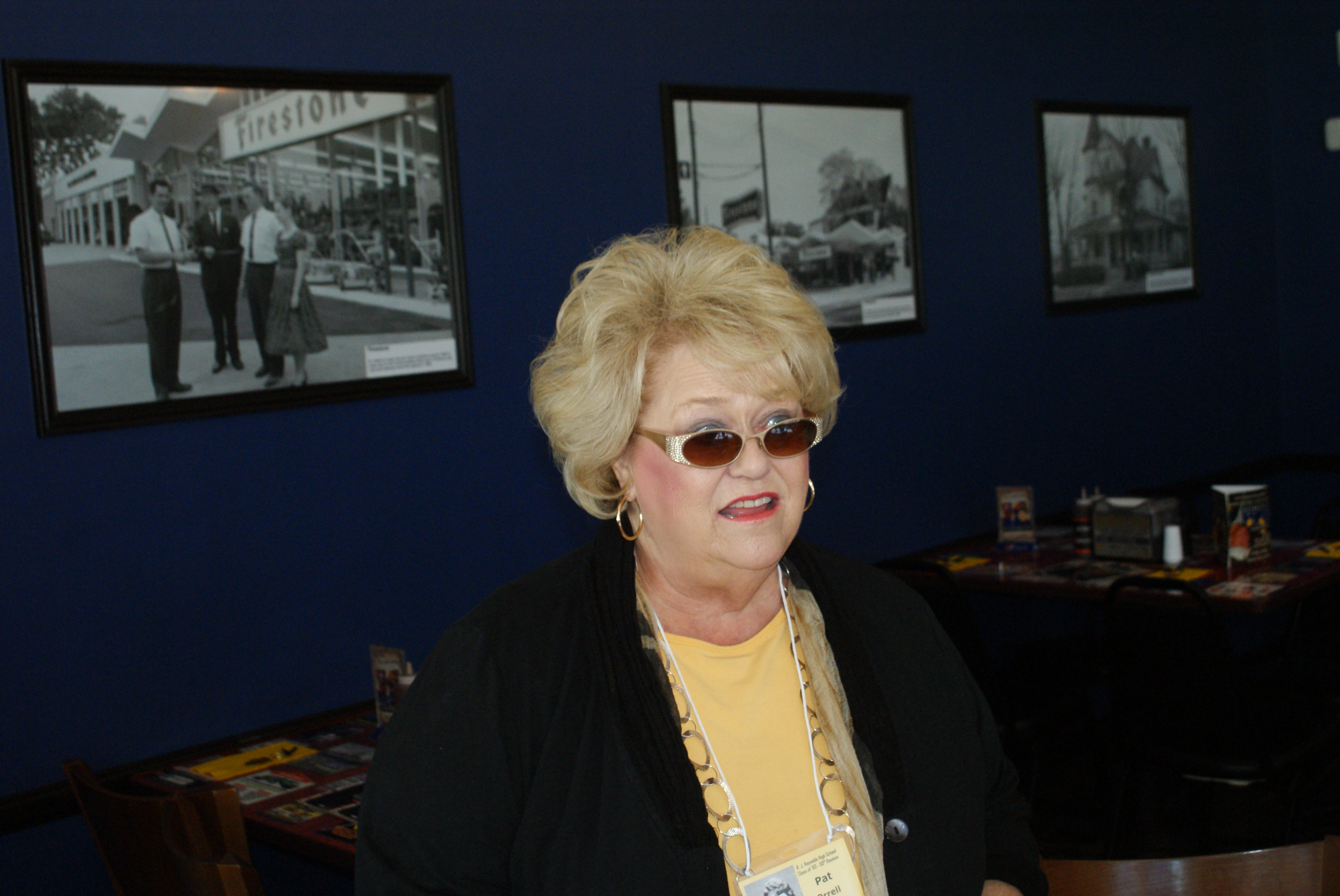 Pat Orrell Messick, Organizer of the Bib's Downtown Restaurant luncheon