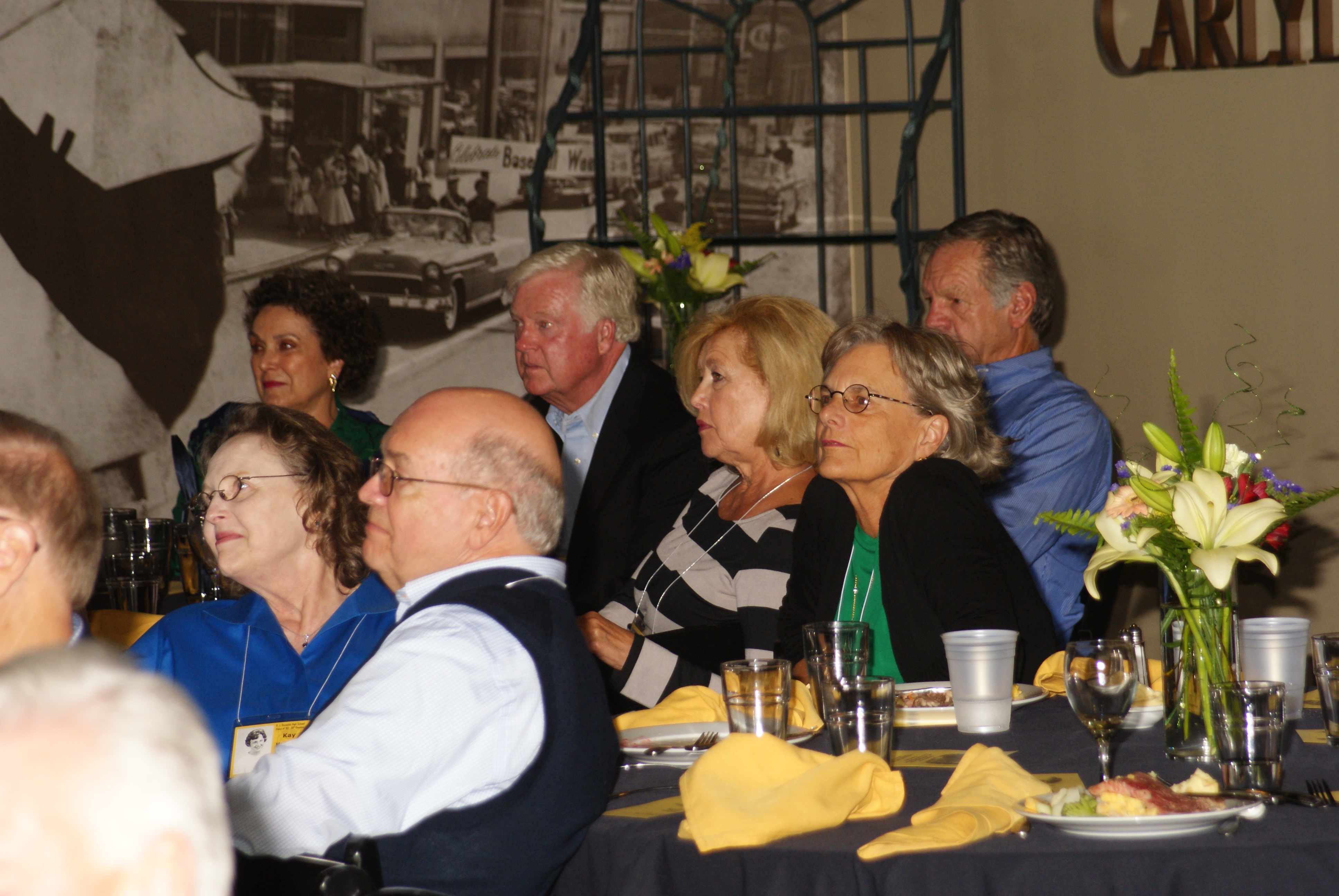 Kay Harrison Tuttle and Gray Tuttle, Gail Lybrook and David Hobbs, Dariel Saunders Buczek, Merry Swanson Barber and John Buczek